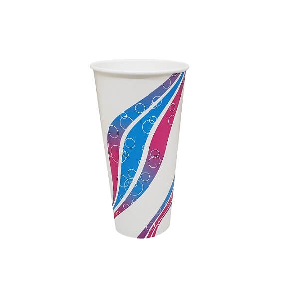 Paper cold cups and lids image