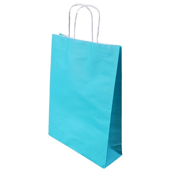 Coloured paper carry bags image