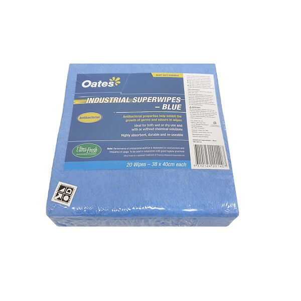 Blue industrial superwipes image