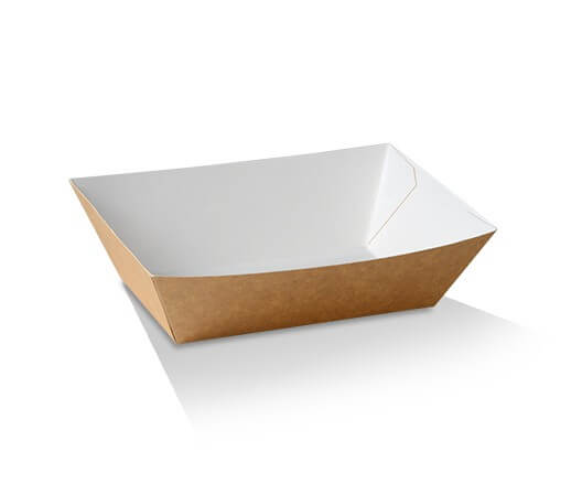 Brown cardboard tray image