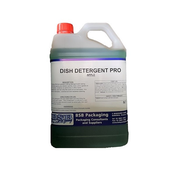 Dishwashing pro apple detergent concentrate image