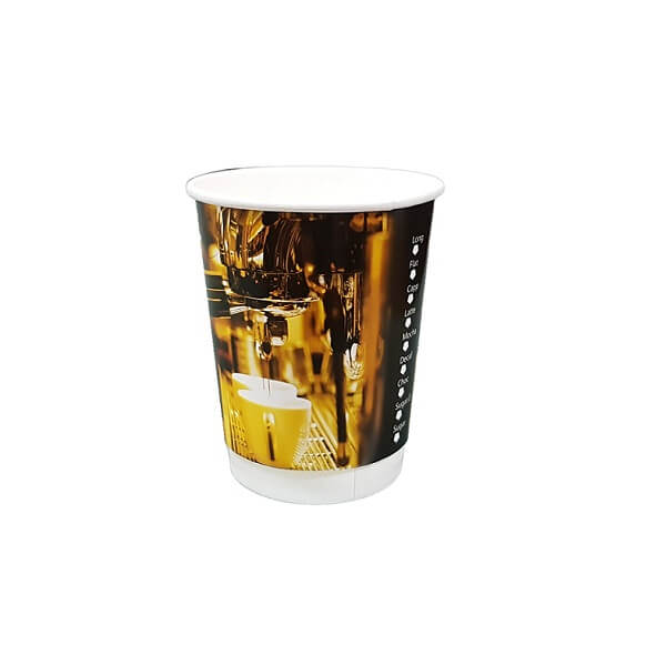Double wall stock print paper cup image