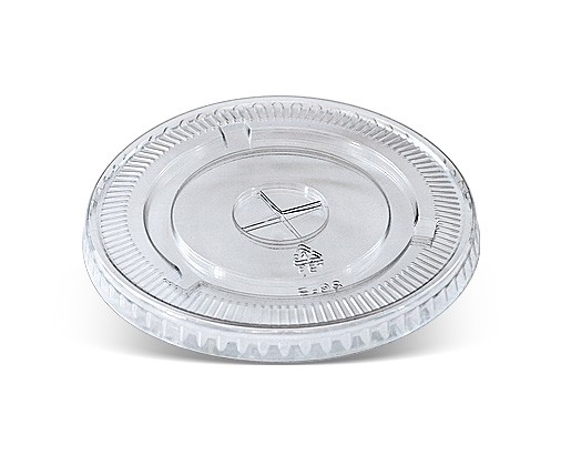 Flat PET Clear Cup Lid image