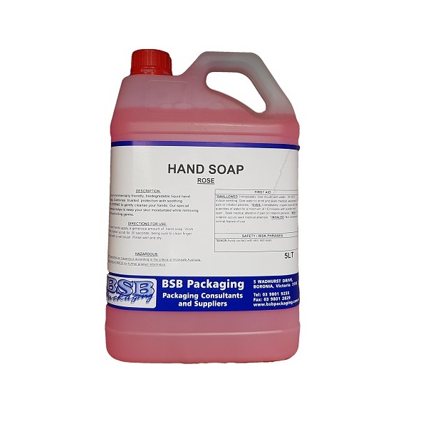 Hand soap liquid - Rose image