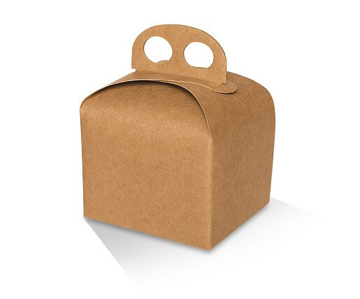 Kraft Carry Cake Box image
