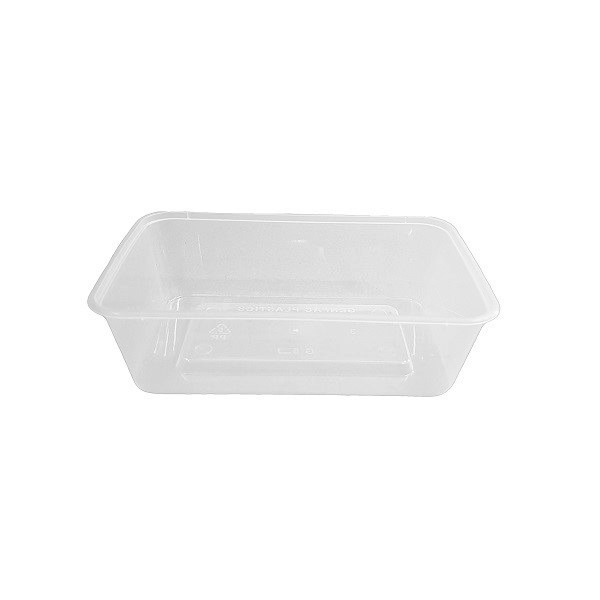 Rectangle plastic PP clear G containers image