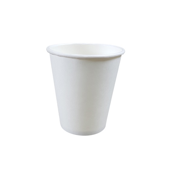 Single Wall White Paper Cup image