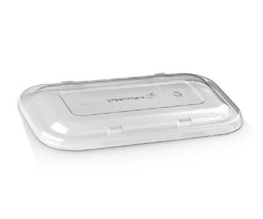Takeaway PET clear container lid image