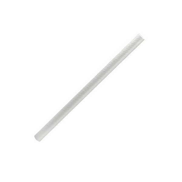 White jumbo paper straws image