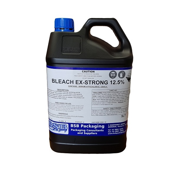 Xtra strong bleach 12.5 image