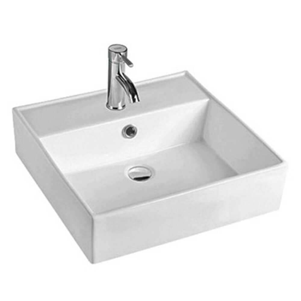 Best BM BA410 Square Counter Top Basin With Overflow image