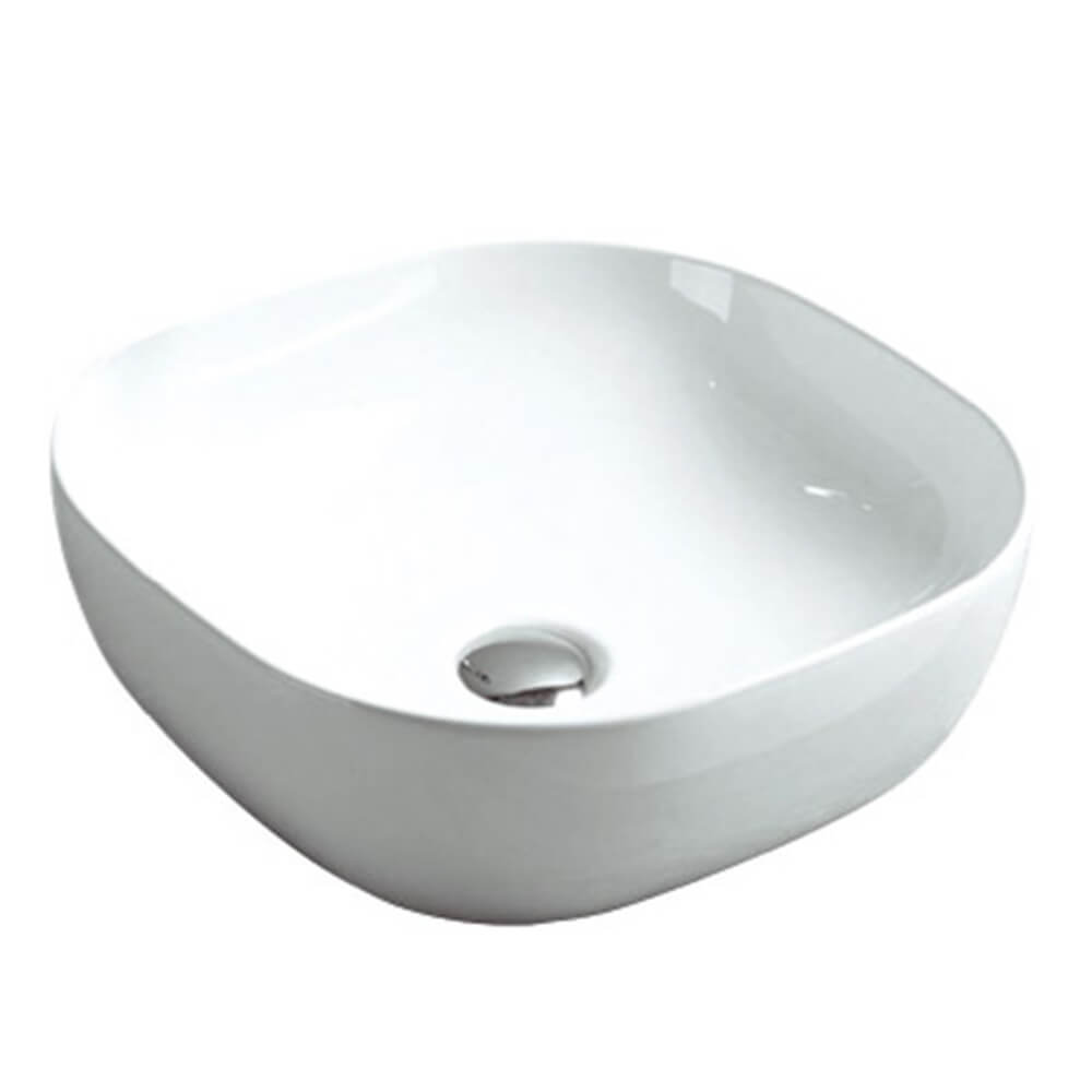 Best BM BA500 Square Counter Top Basin With No Overflow image