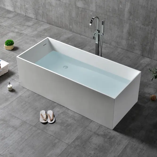Bestlink International Citi Solid Surface Freestanding Bath image