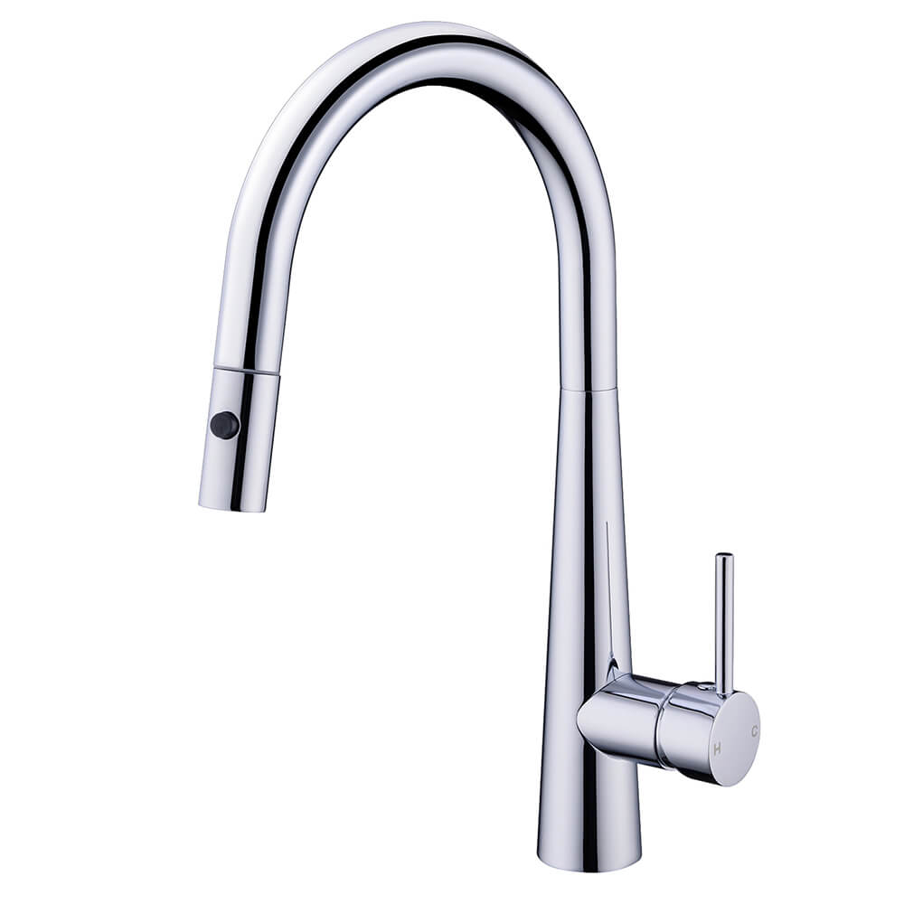 Nero Dolce Goose Neck Pull Out Sink Mixer With Veggie Spray image