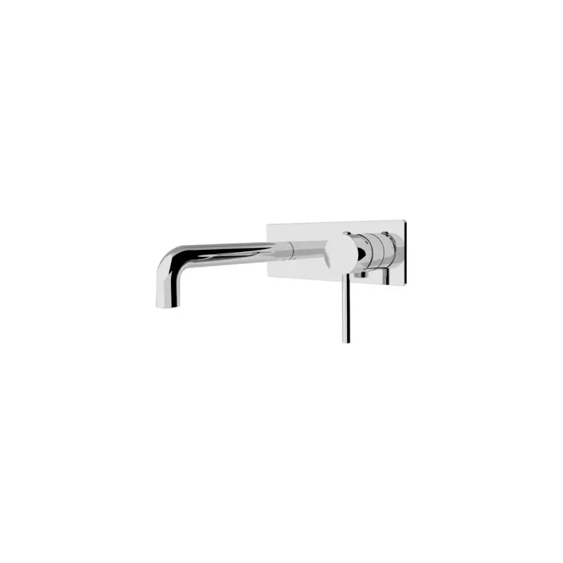 Nero Dolce Wall Basin Mixer 200mm Spout image