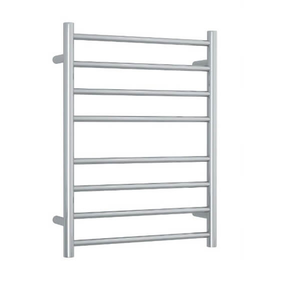 Straight / Round 8 Bar Heated Towel Ladder 2 image