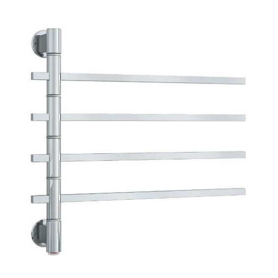 Straight / Round Swivel 4 Bar Heated Towel Ladder image