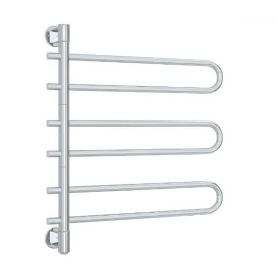 Straight / Round Swivel 6 Bar Heated Towel Ladder image