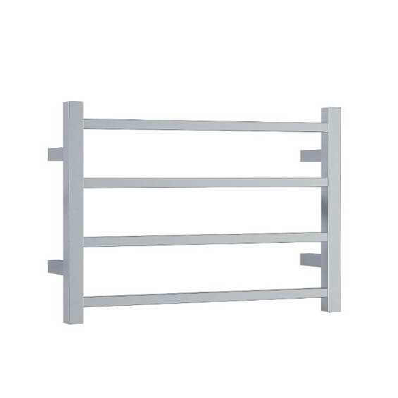 Straight / Square 4 Bar Heated Towel Ladder image