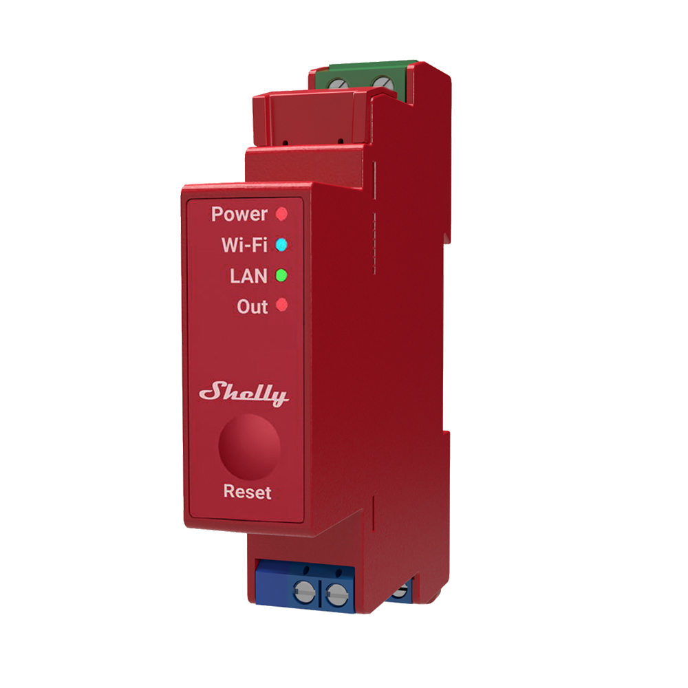 1 CIRCUIT DIN RAIL WI-FI RELAY SWITCH WITH POWER METERING image