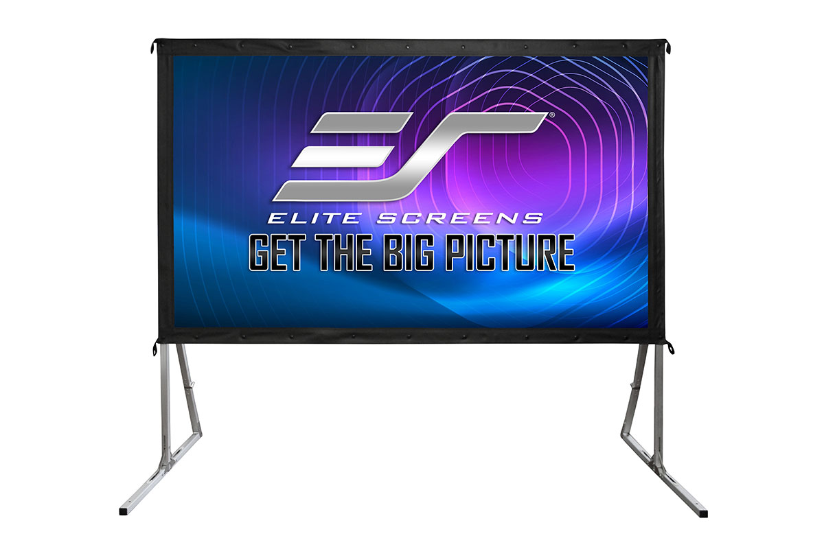 100" 169 OUTDOOR PROJECTOR SCREEN - YARDMASTER2 FRONT PROJECTION image
