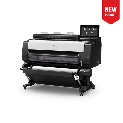 CANON IPFTX-4100 44IN 5 COLOUR TECHNICAL LARGE FORMAT PRINTER WITH STAND AIO PC AND SCANNER image