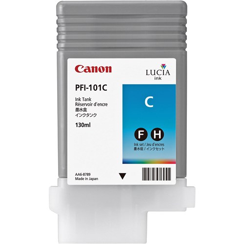 CYAN INK TANK 130ML FOR CANON IPF 6100 5100 5000 image