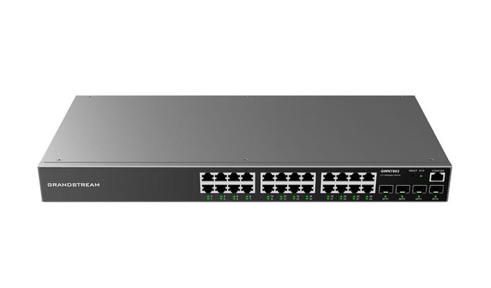 ENTERPRISE LAYER 2 MANAGED NETWORK SWITCH 24 X GIGE 4 X SFP image