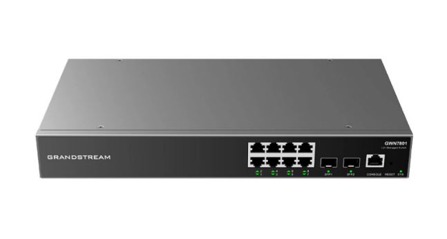 ENTERPRISE LAYER 2 MANAGED NETWORK SWITCH 8 X GIGE 2 X SFP image