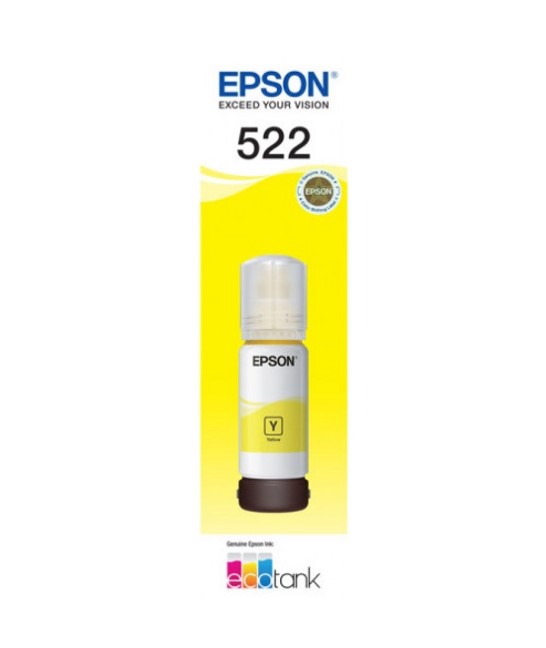 EPSON 522 YELLOW INK BOTTLE FOR ECOTANK ET-2710 image