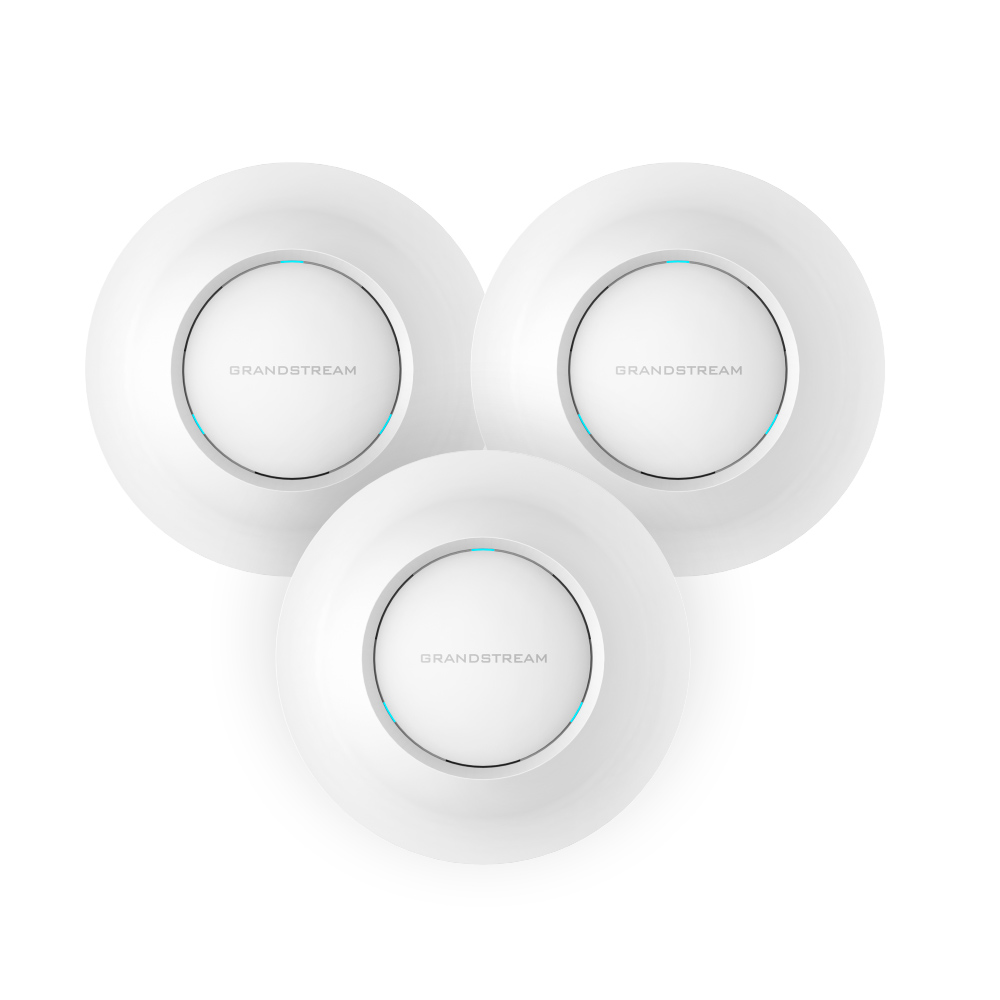GRANDSTREAM GWN7615 WIRELESS ACCESS POINT 3X3 802.11 AC MIMO 3 PACK KIT image