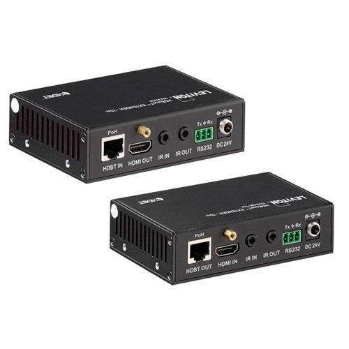 HDBaseT HDMI EXTENDER PAIR 70M BI-DIRECTIONAL IR MULTI-CHANNEL AUDIO and RS-23 image