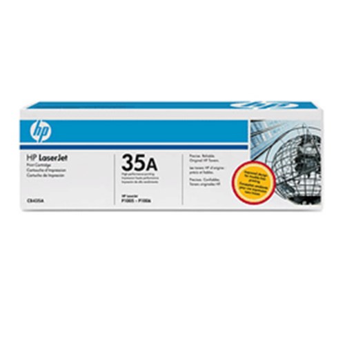 HP 35A BLACK TONER 1500 PAGE YIELD FOR LJ P1005 & P1006 image