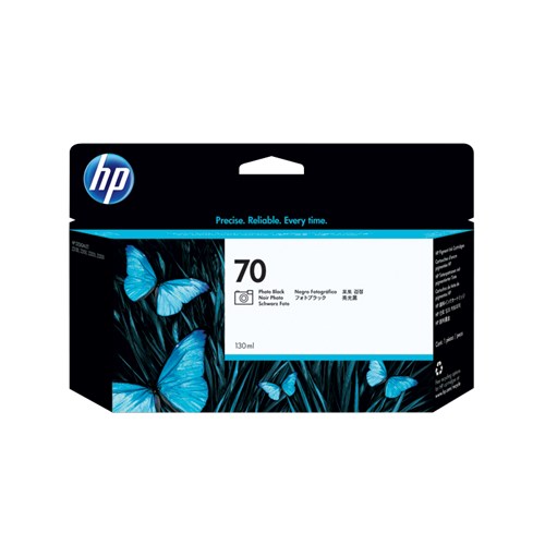 HP 70 PHOTO BLACK INK CARTRIDGE 130 ML FOR Z2100 3100 3200 image