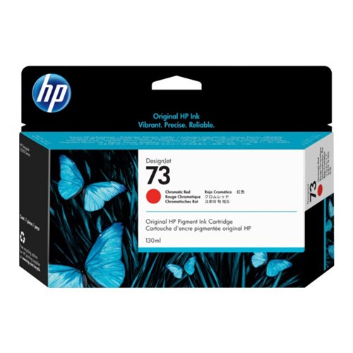 HP 73 CHROMATIC RED INK image