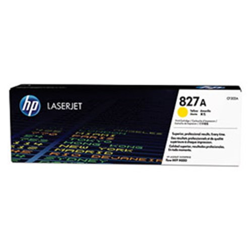 HP 827A YELLOW LASERJET TONER 32K CARTRIDGE image