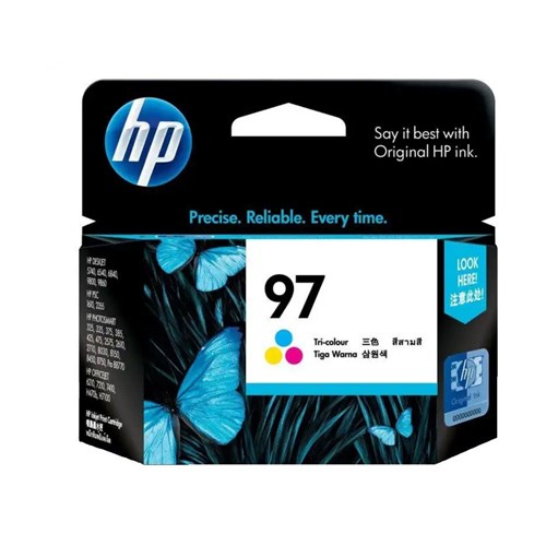 HP 97 TRI-COLOUR INK 560 PAGE YIELD FOR PSC 8450 8150 2710 2610 image