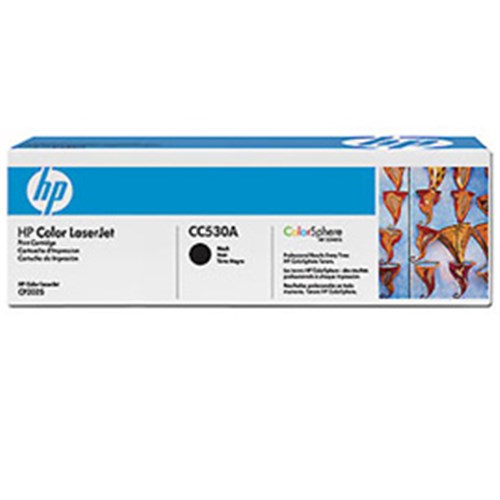 HP CC530A BLACK TONER 3500 PAGE YIELD FOR CLJ CP2025 CM2320MFP image