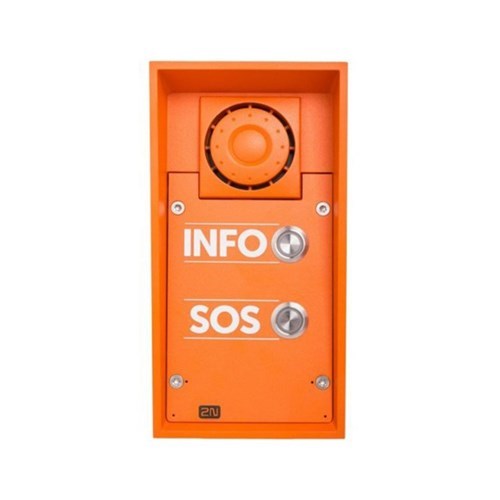 IP SAFETY - 2 BUTTONS & 10W SPEAKER INFO/SOS LABELS image