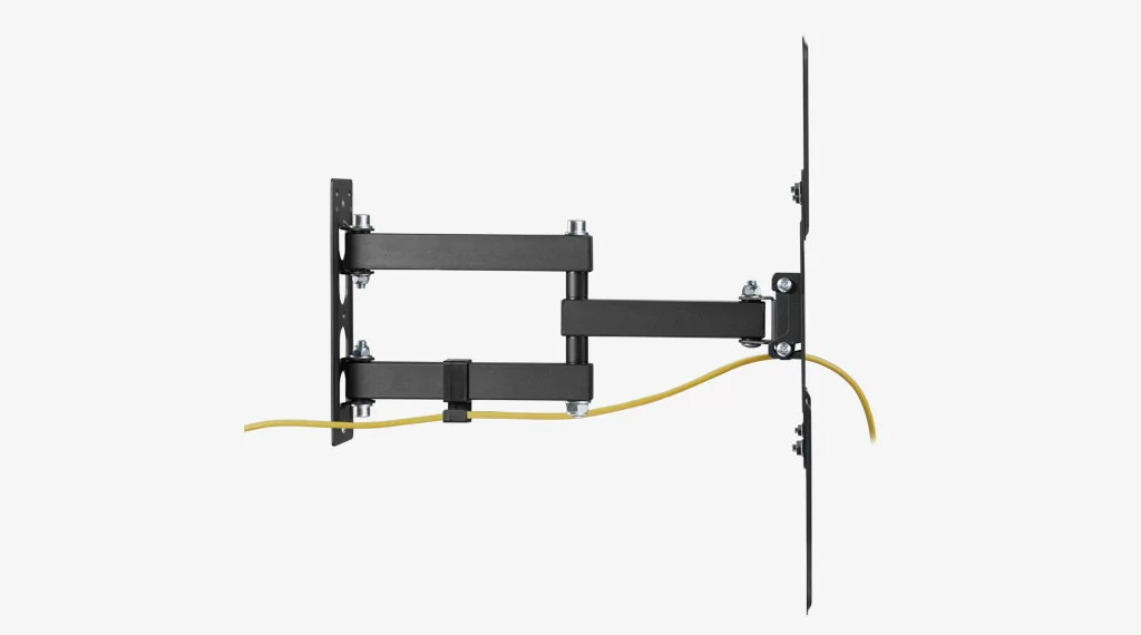 MEDIUM SIZE FULL MOTION TV MOUNT FOR TVS UP TO 55" 30KG TILT AND TURN WITH 3 PIVOTS image