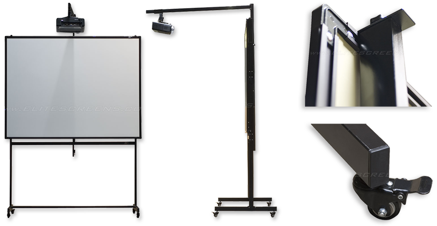 MOBILE STAND TO SUIT ALL ELITE SCREENS WHITEBOARD SCREEN UNIVERSAL MODELS image