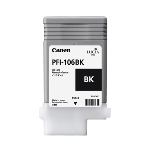 PFI-106BK LUCIA EX BLACK INK F OR IPF6300IPF6300SIPF6350IP image