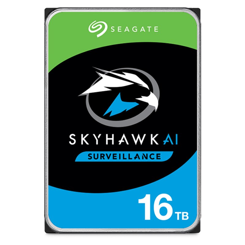 SEAGATE SKYHAWK 16TB SURVEILLANCE 550TB/YR 256MB CACHE 3YRS WARRANTY image