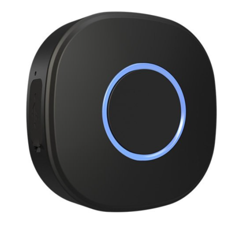 SHELLY WiFi BUTTON SWITCH - BLACK image