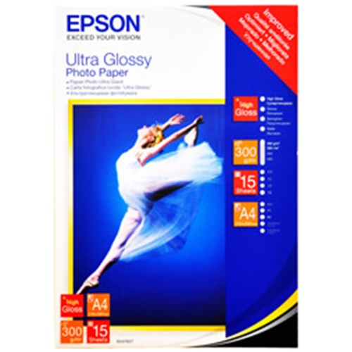 ULTRA GLOSSY PHOTO PAPER A4 15 SHEETS image