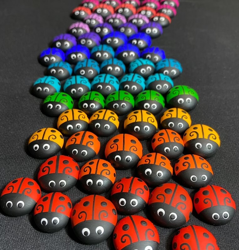 Rainbow Ladybugs image