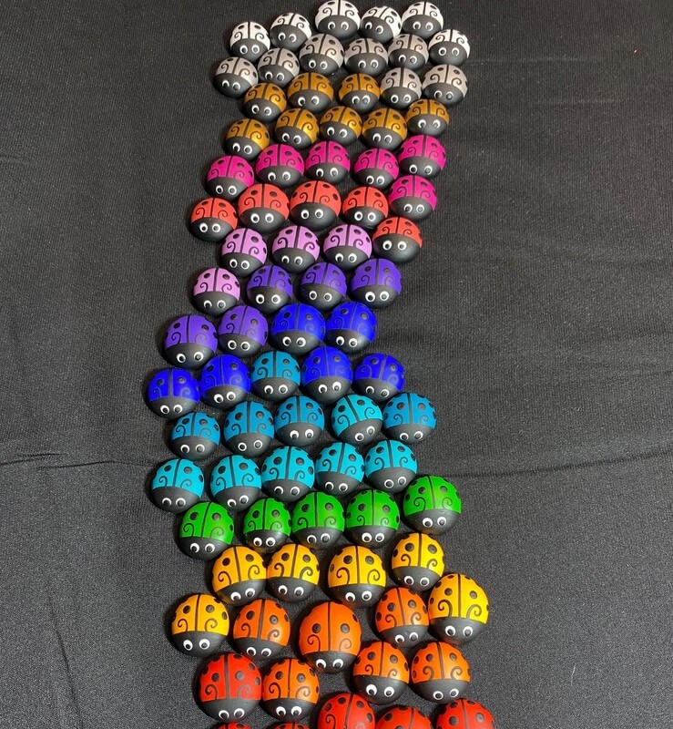 Rainbow Ladybugs image