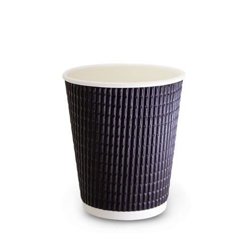 12oz Triple Wall Cup Black image