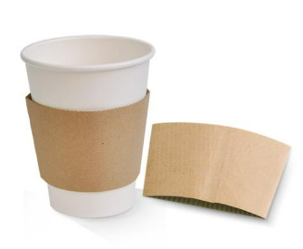 12oz/16 Kraft Cup Sleeve image