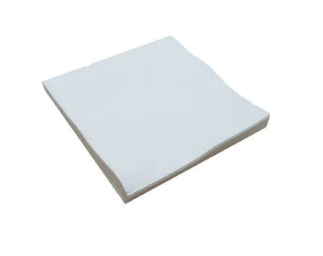 1ply Lunch Napkin White 1/4 F image